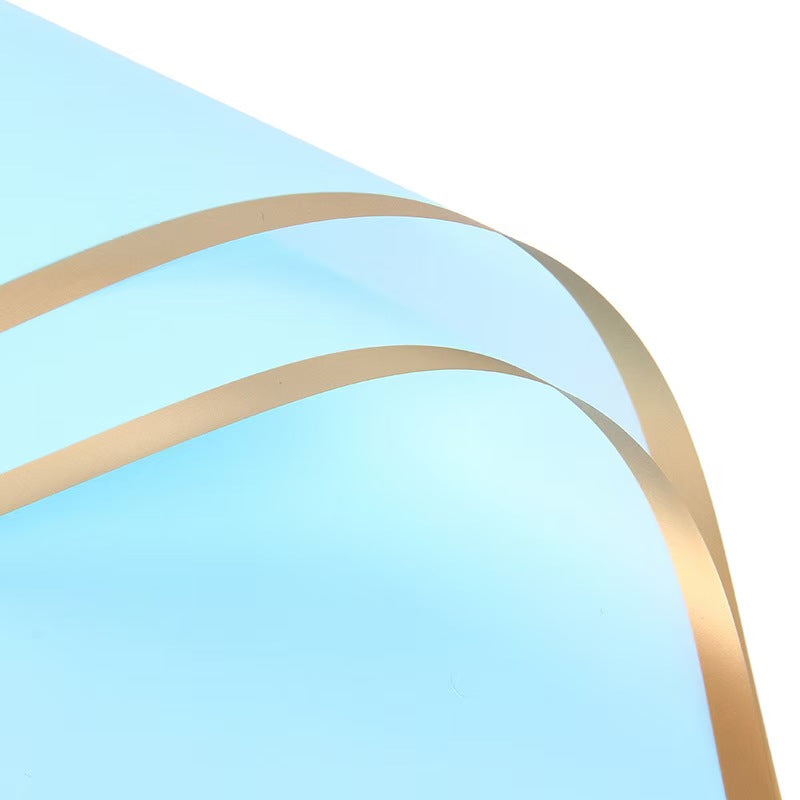 Golden Edge Wrapping Paper