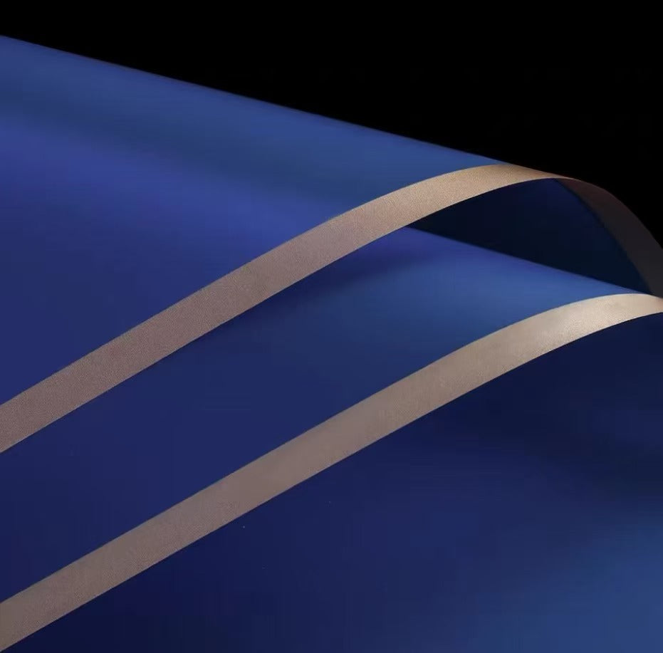 Golden Edge Wrapping Paper