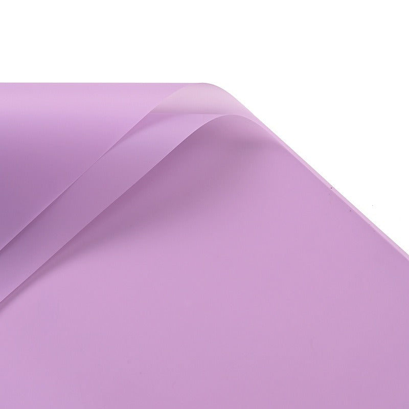 Single Color Floral Wrap Matte