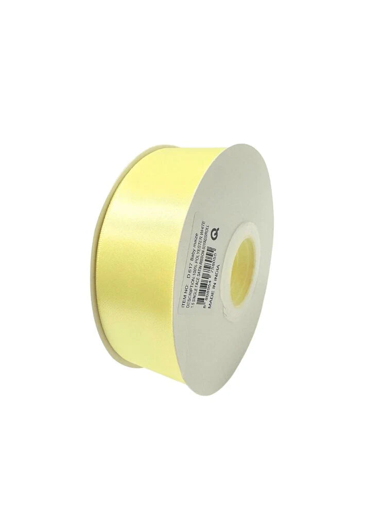 1.5 Inch Polyester Single Satin Ribbon (50 Yards) - Baby Maze