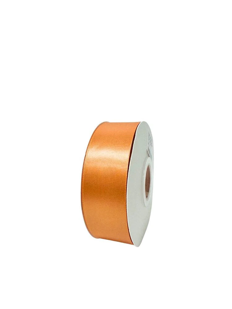 1.5 Inch Polyester Single Satin Ribbon (50 Yards) - Old Gold