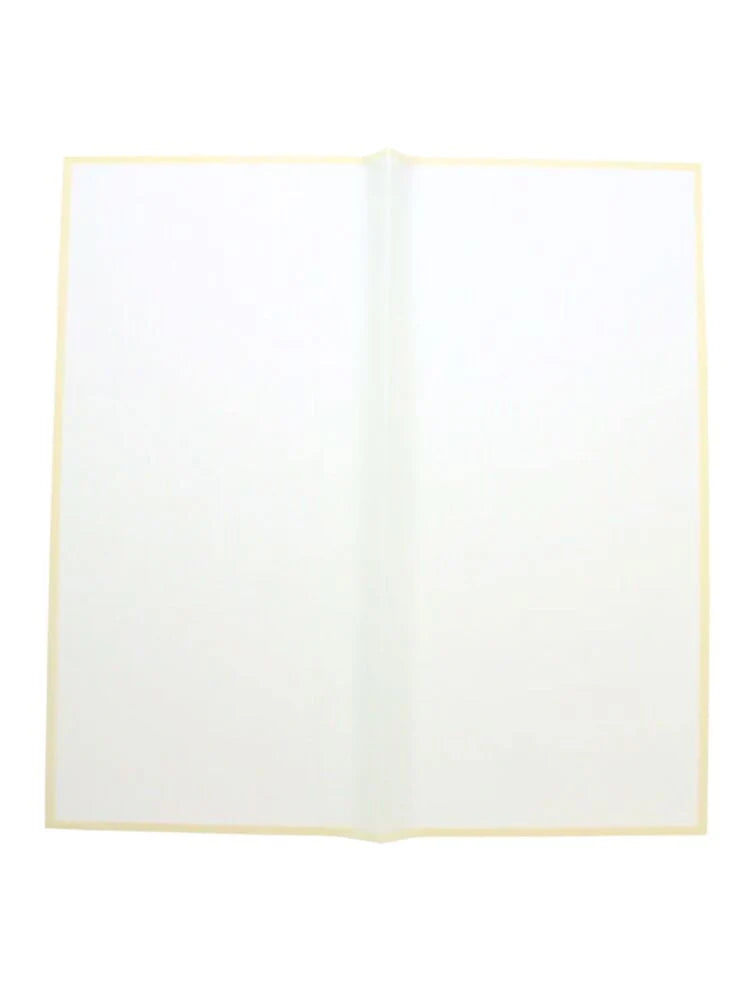White Gold Flower Wrapping Paper