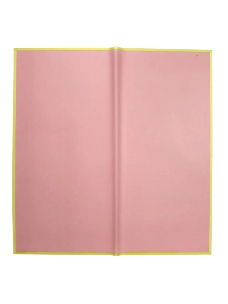 Pink Gold Flower Wrapping Paper