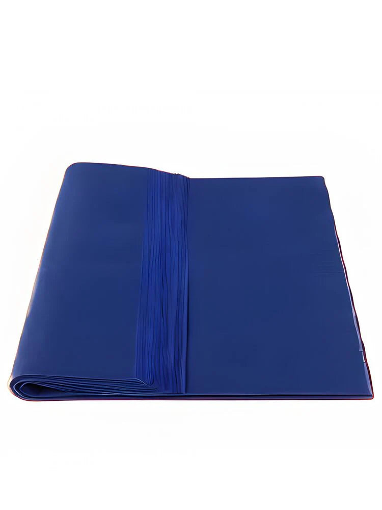 Dark Blue Flower Wrapping Paper