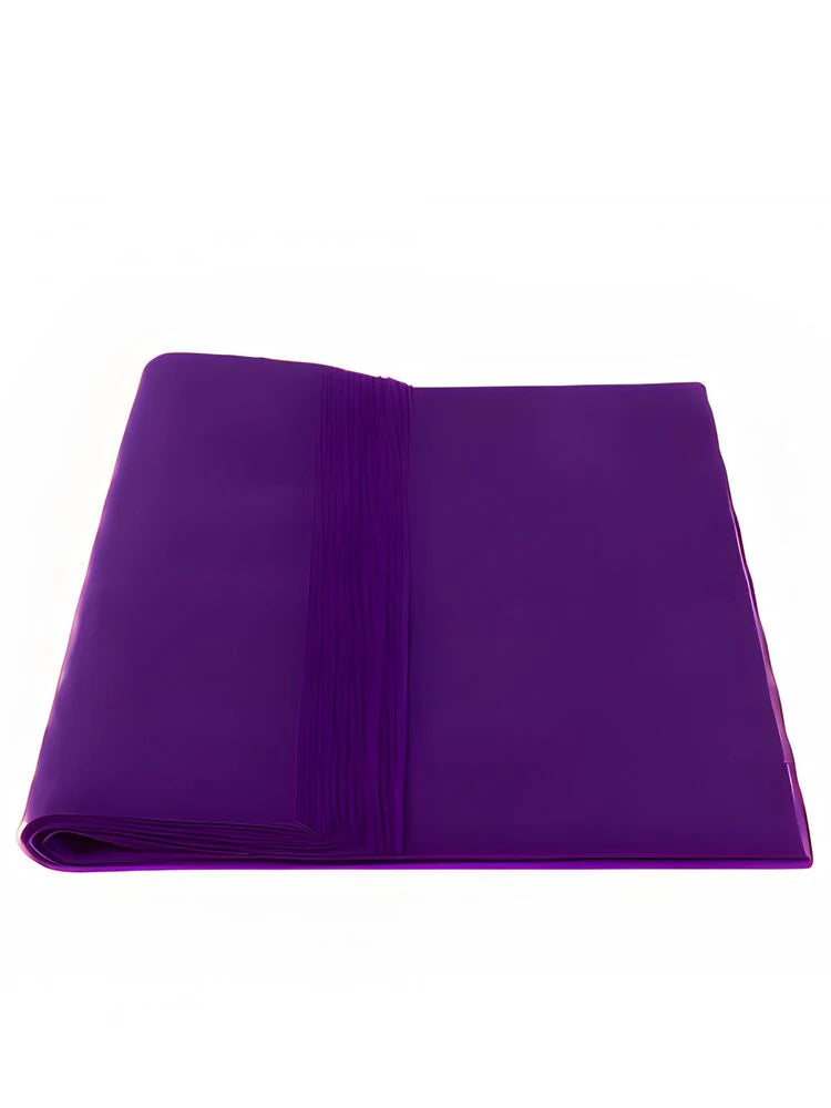 Dark Purple Flower Wrapping Paper