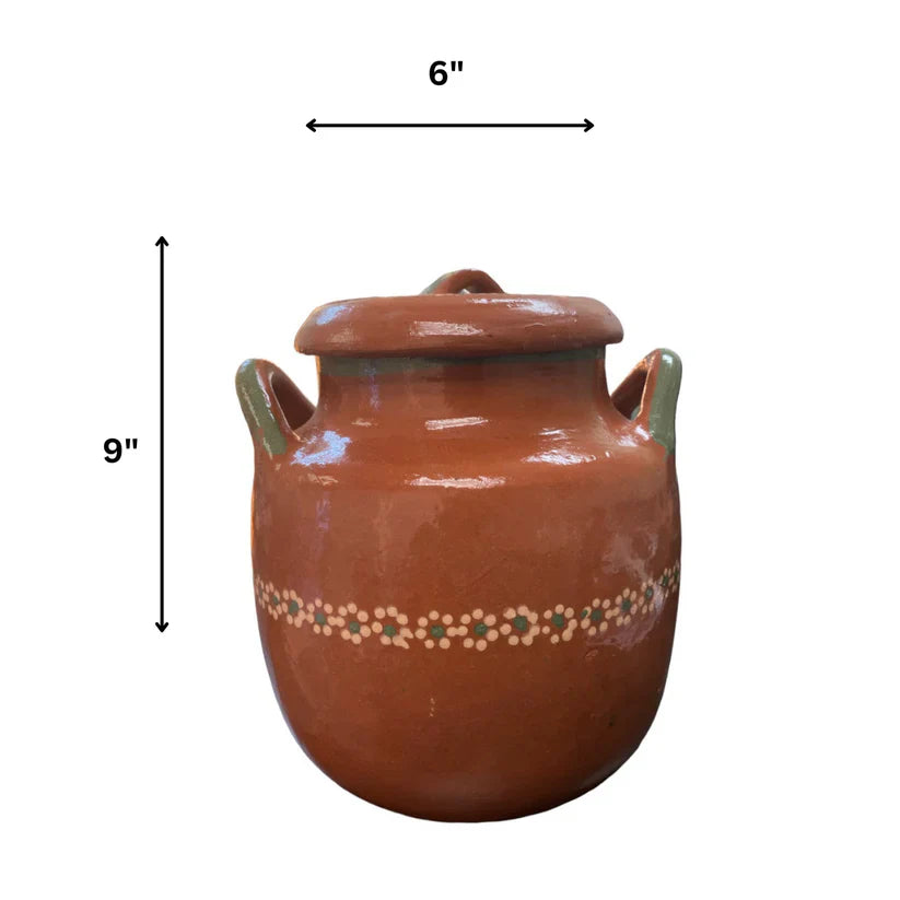 OLLA FRIJOLERA FLOR LARGE