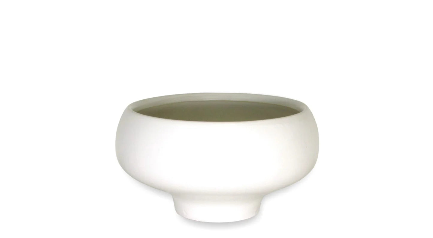 Matte White 6" Ceramic Bowl
