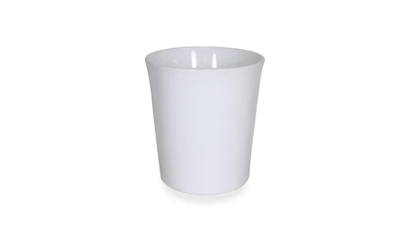 Ceramic White Tall Pot