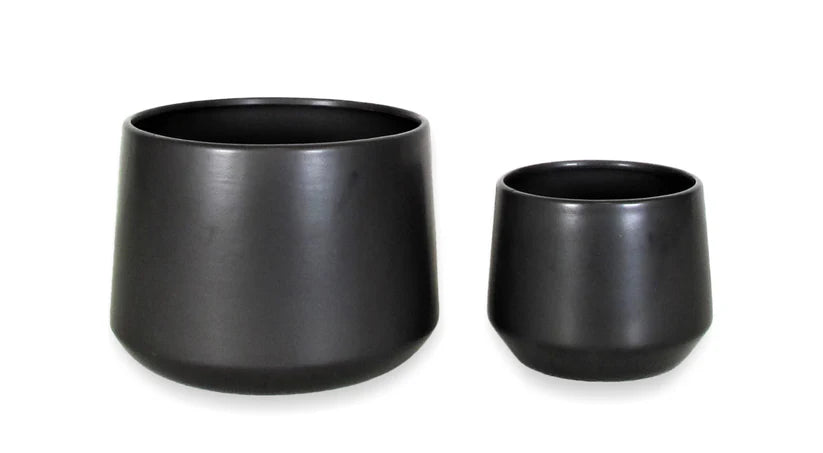 Ceramic Black Pots