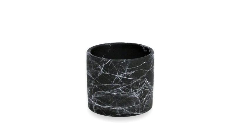 Ceramic Black Web Pot