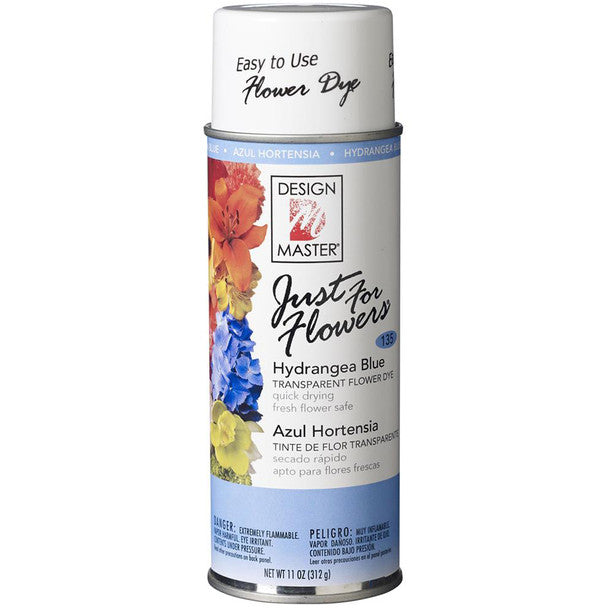 Hydrangea Blue Translucent Spray