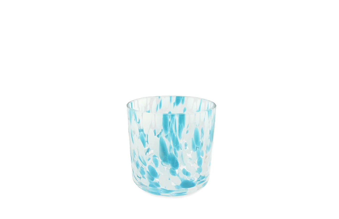 Spotted Blue Vase