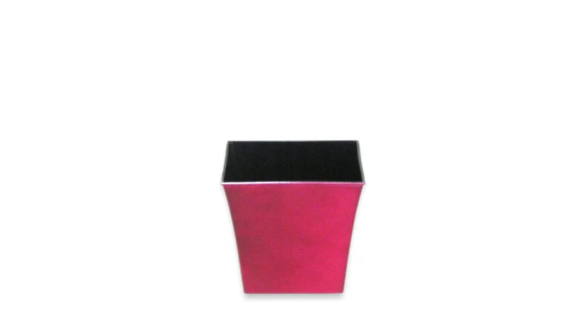 Dark Pink Square pot 6x6x6