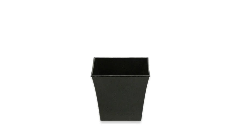 Black Square Pot 6x6x6