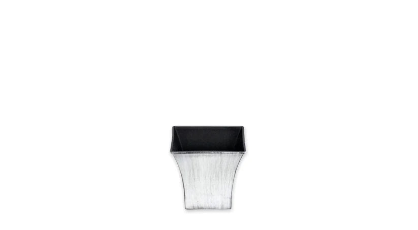 Black And White Square Pot