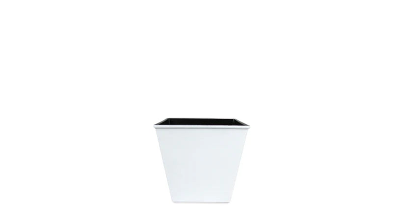 White Square Pot 5x5x5