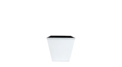 White Square Pot 5x5x5