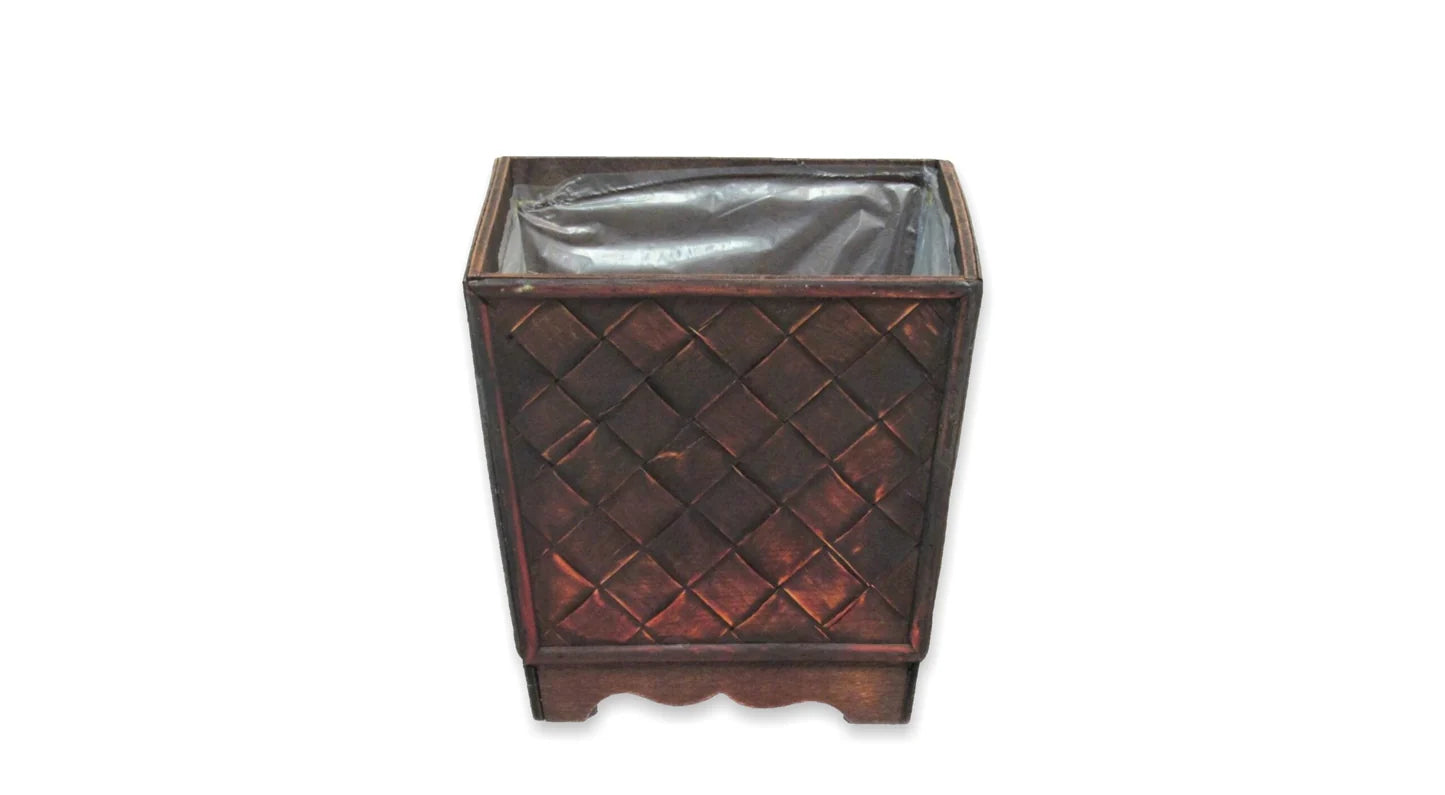Stained Wood 8" Box