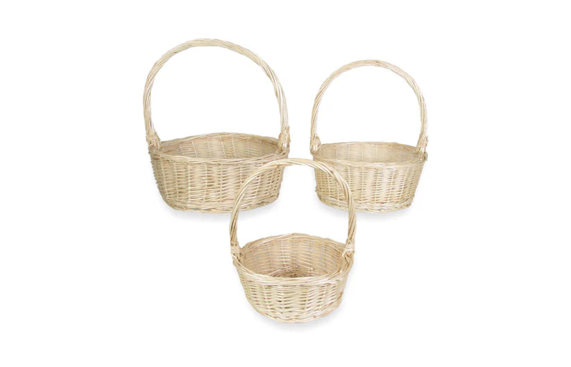 Willow Baskets Set Of 3